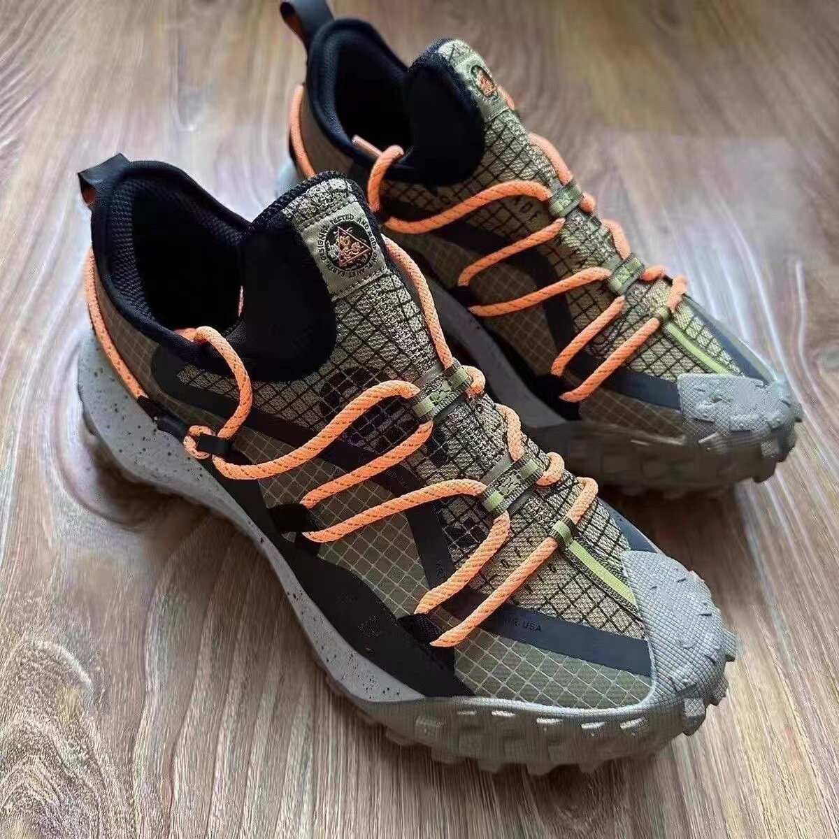 Походная обувь ACG Mountain Fly, летняя, нескользящая, светоотражающая, водонепроницаемая, размер 36.5