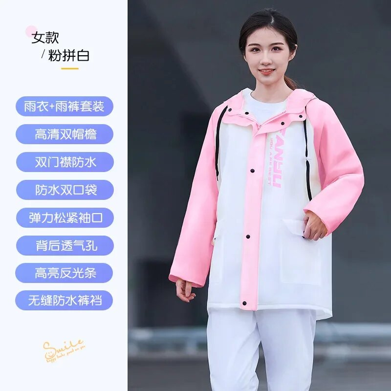 Плащ размер M розовый