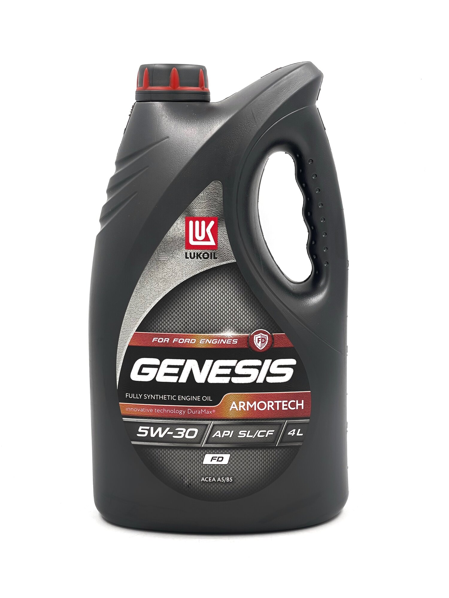 Масло моторное Лукойл Lukoil Genesis Armortech 5w-30 SL/CF FD , for Ford engines, синтетическое 4 литра