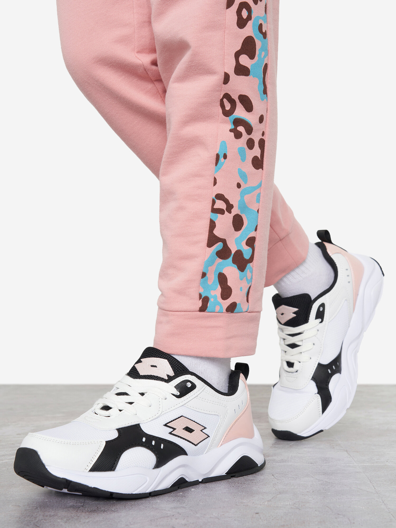 Кроссовки Lotto LEXI JR, размер 39, белый