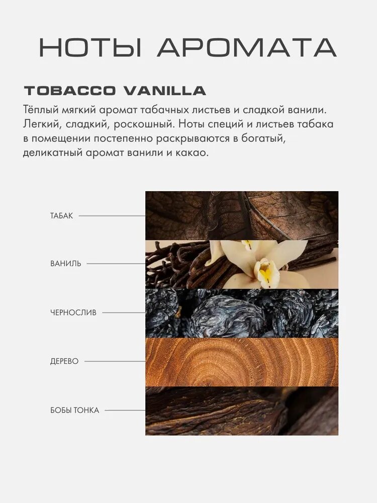 Ароматизатор для дома BY KAORI, парфюмерный спрей, парфюм интерьерный, аромат TOBACCO VANILLA (Табак Ваниль) 50 мл — фото 1