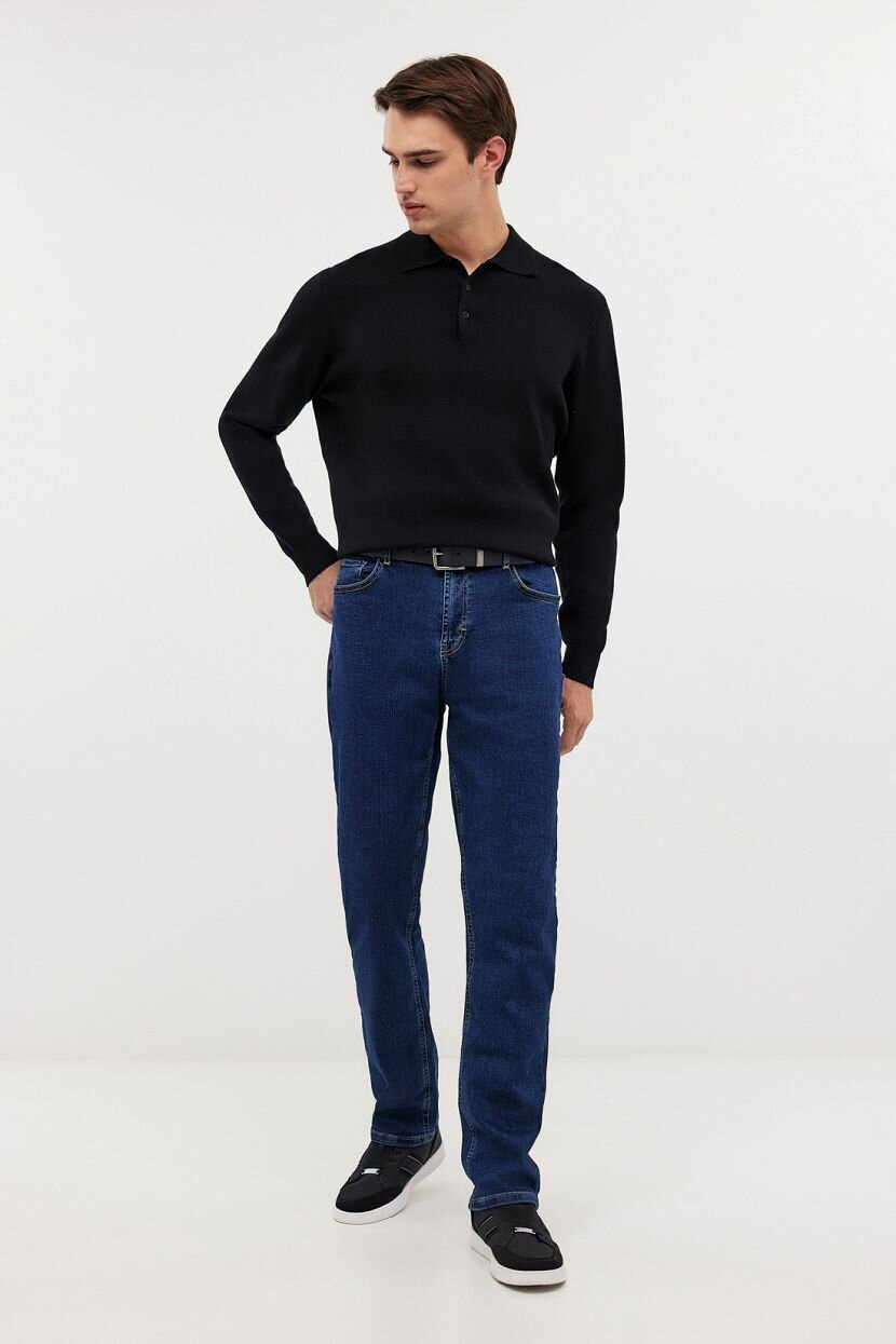 Джинсы классические Baon, размер 31, navy denim — фото 1