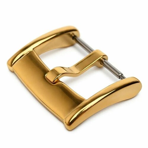 Застежка AXIVER, фактура глянцевая, диаметр шпильки 1.5 мм, размер 18мм, черная