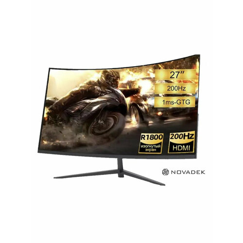 Игровой монитор 27 2k 200hz изогнутый 21400₽