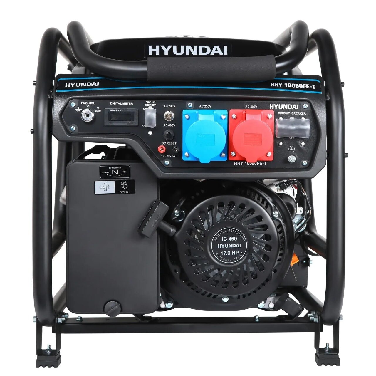 Генератор бензиновый Hyundai 10050FE- T 8 кВт 4-х тактный