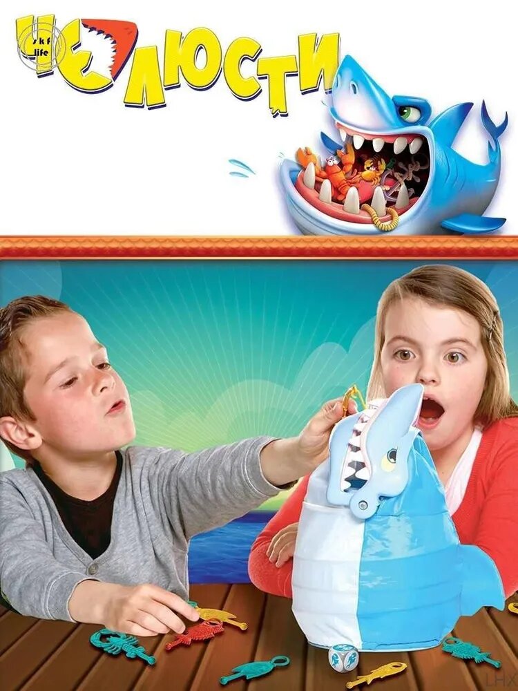 Настольная игра для детей Goliath челюсти (Shark Bite), 30723