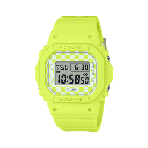 фото Наручные часы casio baby-g, желтый