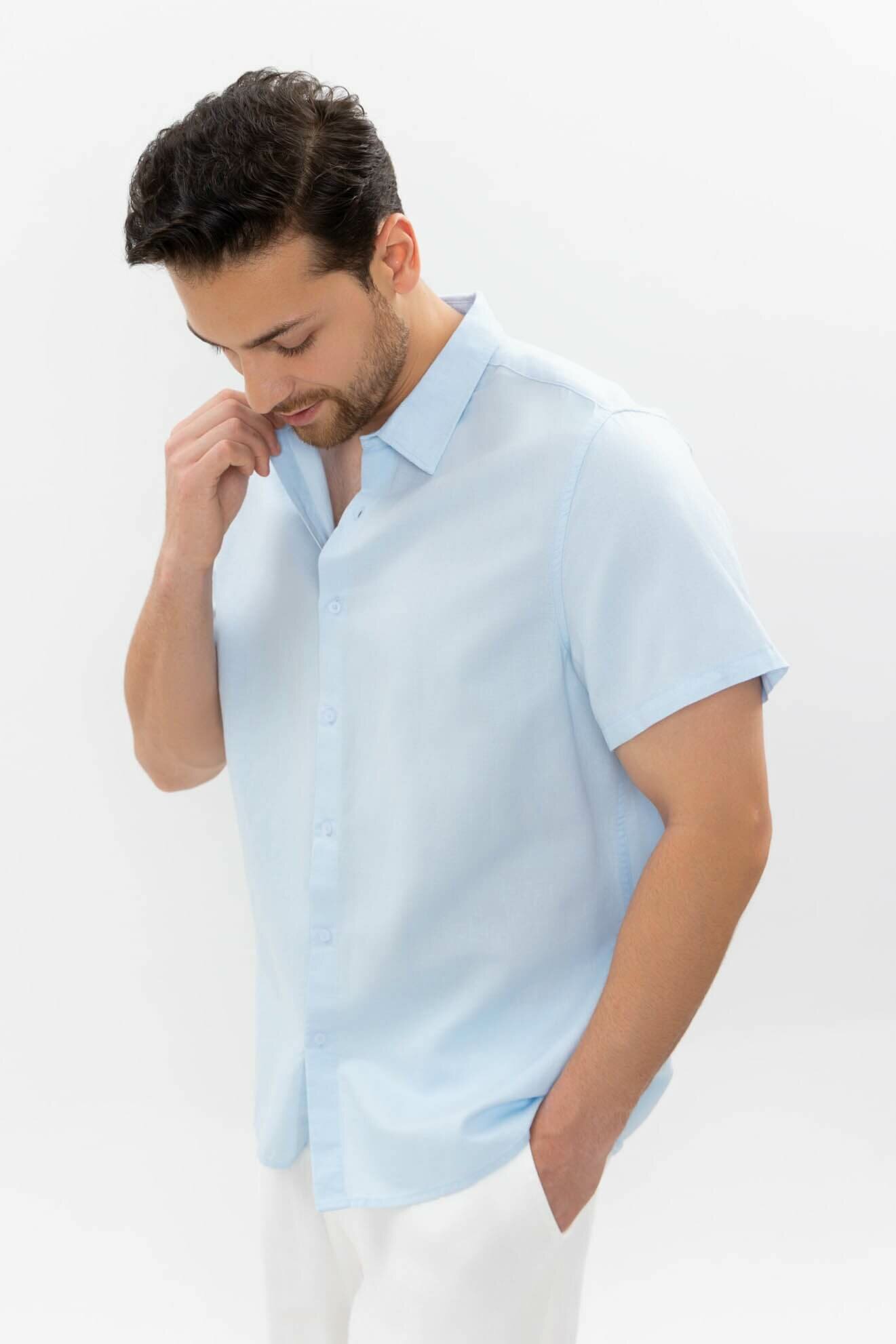 Рубашка TERRA PRO, размер M, blue — фото 1