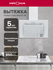 Вытяжка кухонная 60 см наклонная KRONA FIONA E 600 white PB