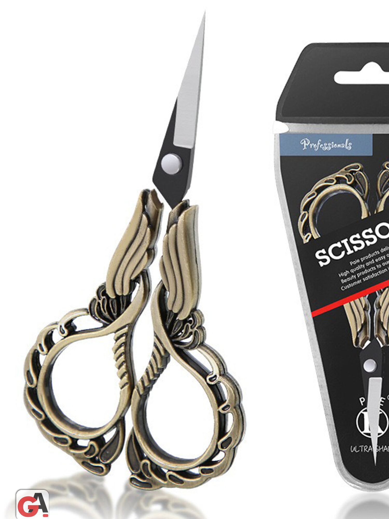 Ножницы для рукоделия узорные