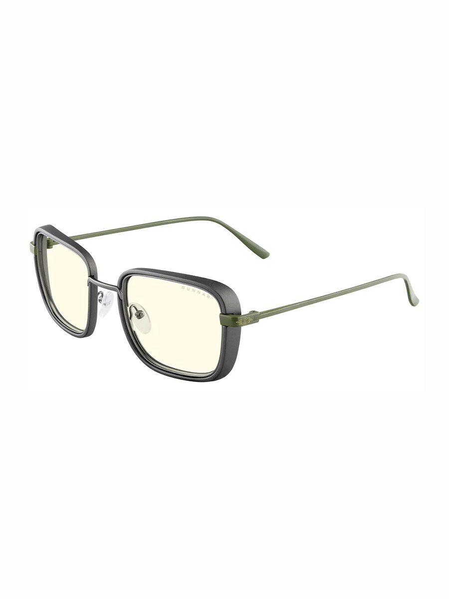Компьютерные очки Gunnar Fallout Vault 33 Gunmetal  Olive Clear Lens Tint