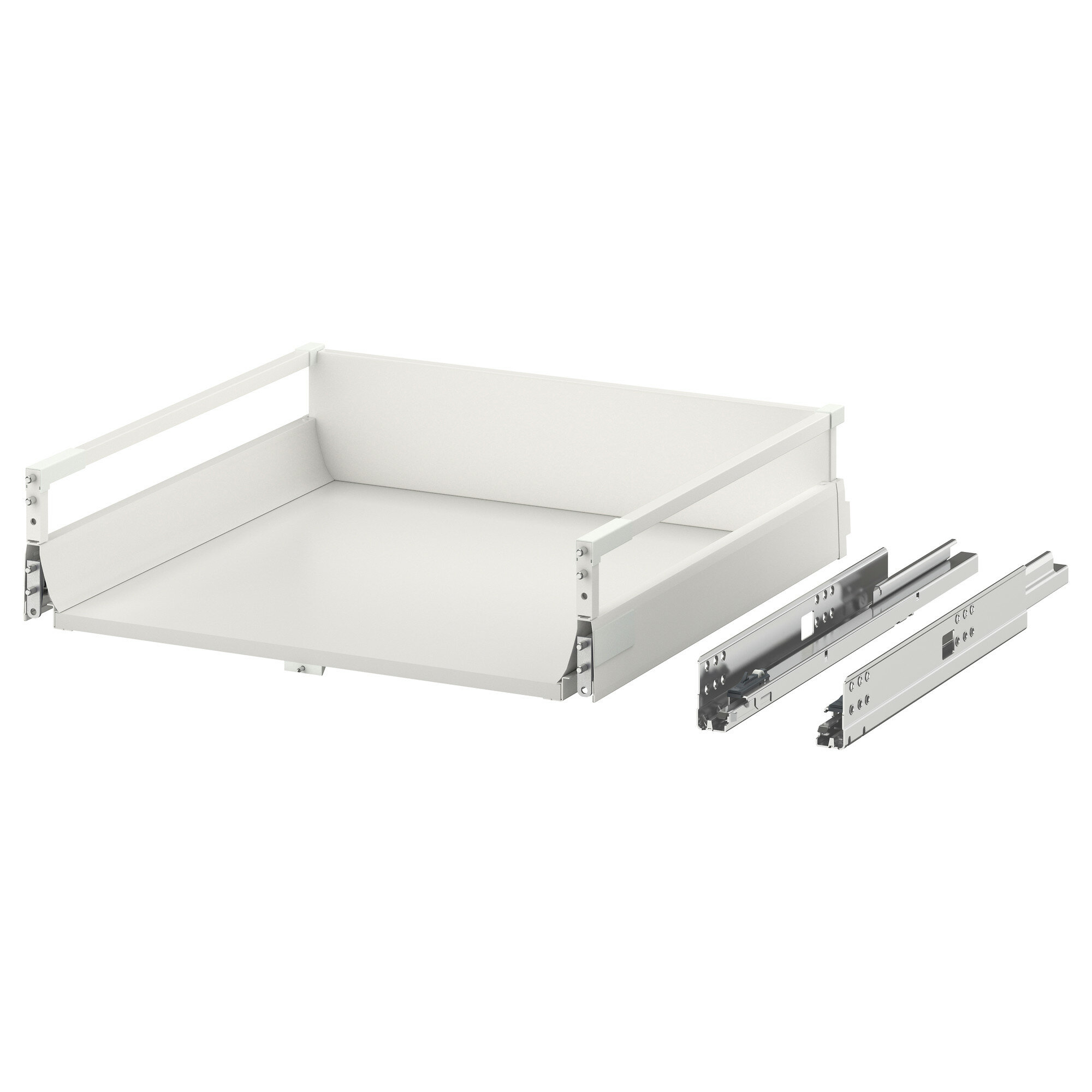 IKEA EXCEPTIONELL ЭКСЕПТИОНЕЛЛЬ средний ящик с нажимным механизмом 60x60 см белый