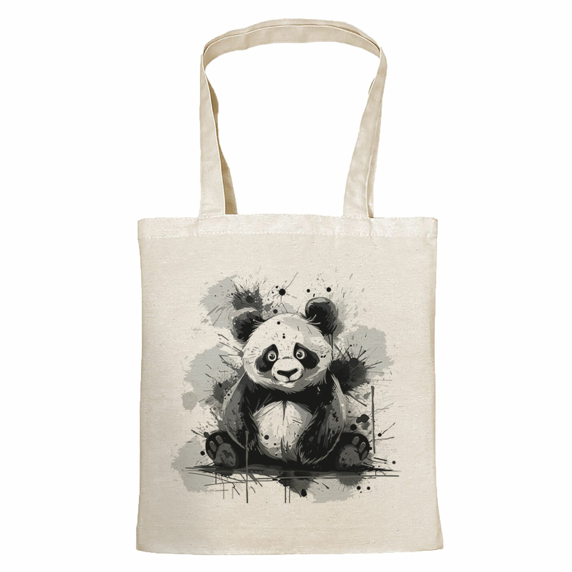 Сумка шоппер Gerasim, серый, черный, бежевый — фото 1