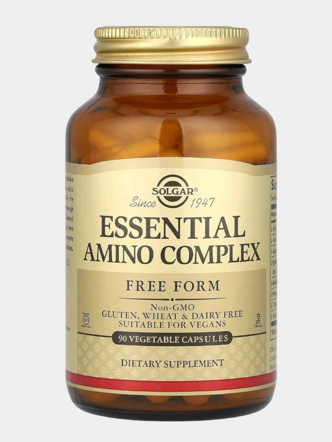 Аминокислотный комплекс " Essential Amino Complex" Solgar, 90 вегетарианских капсул