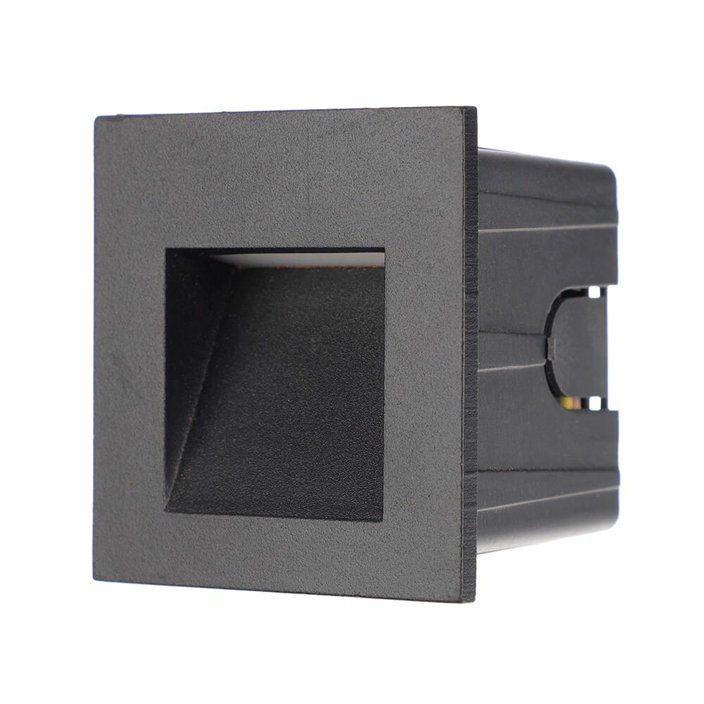 Светильник уличный встраиваемый Куатро 3 Вт LED 4000 К IP65 черный