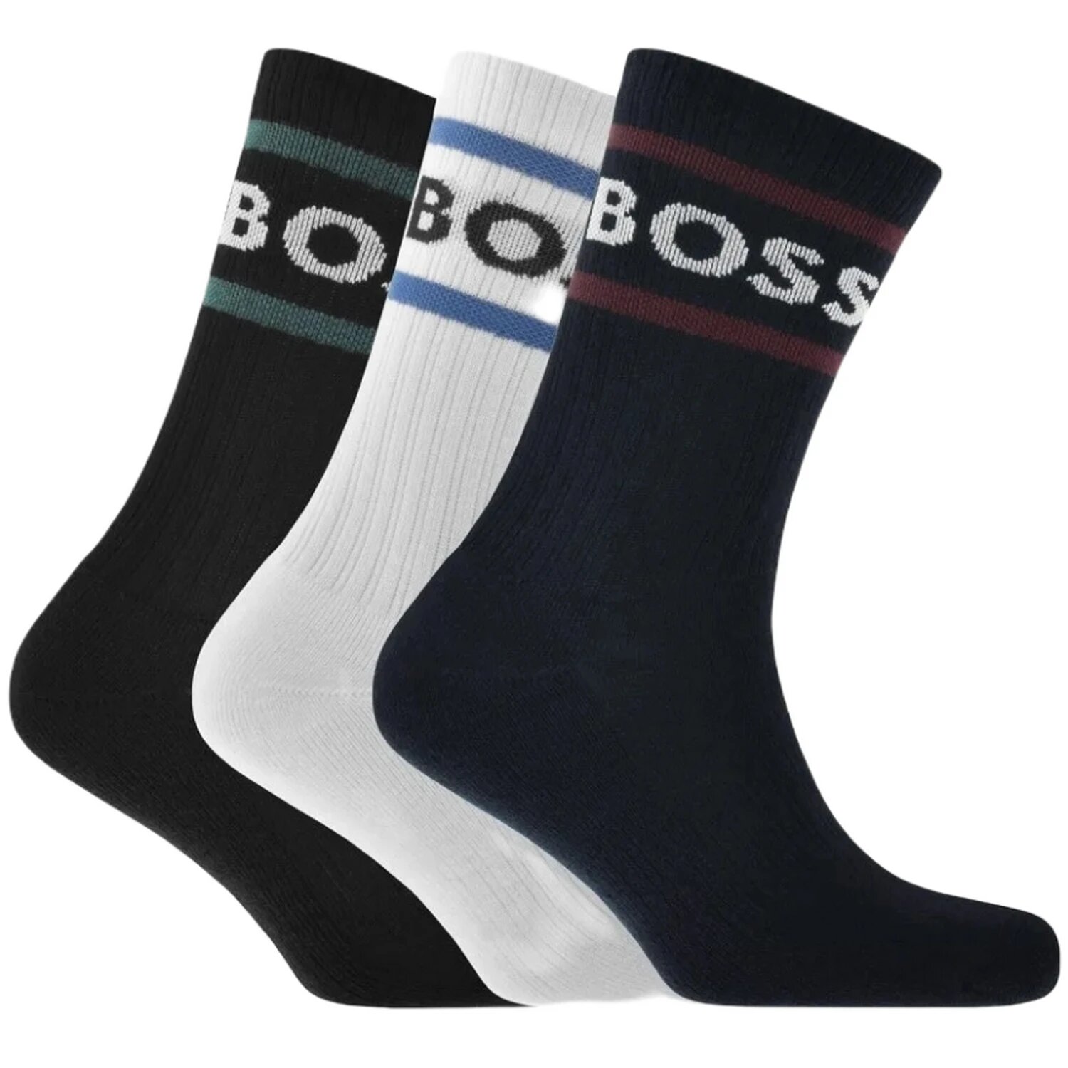 Носки BOSS, размер 43-46, мультиколор