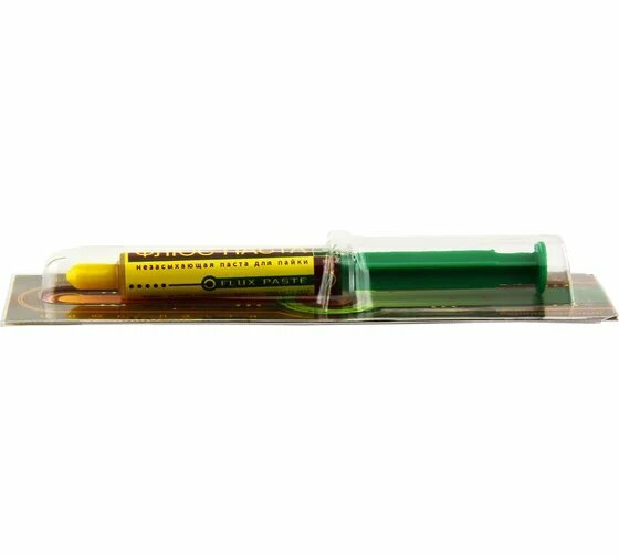 Флюс Для Пайки Флюс-паста 2 мл (шприц) Connector применяется для пайки низкотемпературными припоями.