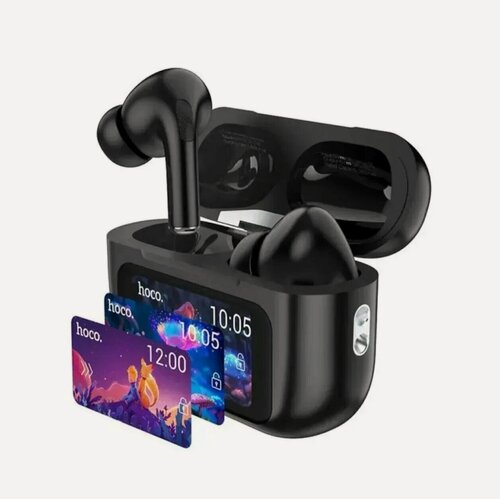 Изображение товара Наушники Hoco, беспроводные, ANC, сенсорное управление, черные