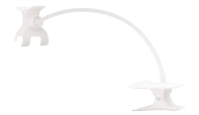 Крепление гибкое с прищепкой и держателем для фитосветильника Т5 Ritter Planta 56295 5 пластик металл цвет белый