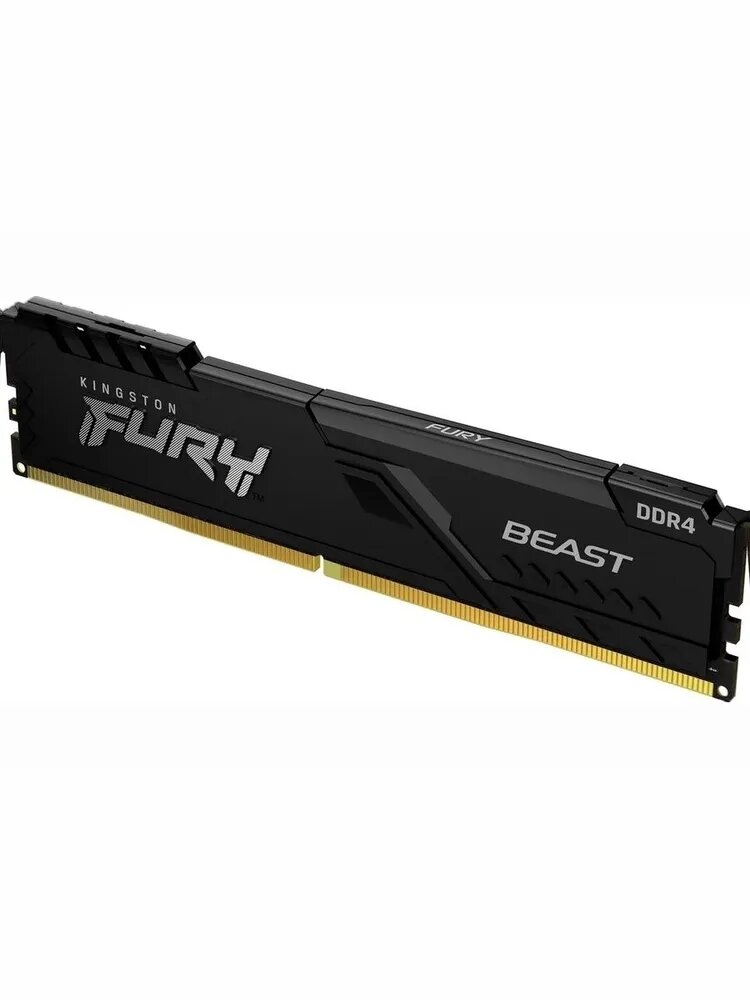 Kingston Fury Оперативная память Beast Black DDR4 2400 МГц 1x16 ГБ