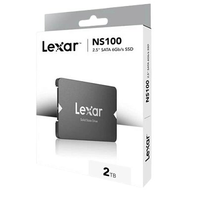 Твердотельный накопитель Lexar, для ПК, 2 ТБ, 2.5", SATA III — фото 1