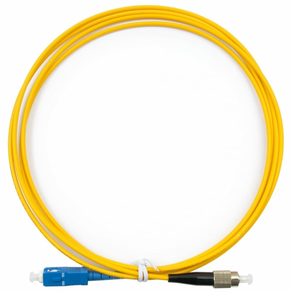 Симплексный оптический патч-корд TopLan PC-TOP-657A1-FC/U-SC/U-5.0