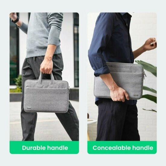 Изображение Сумка для ноутбука Ugreen LP437 13'-13.9', серый (20448)