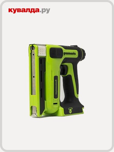 Изображение товара Скобозабиватель аккумуляторный GREENWORKS G24CS10 без АКБ и ЗУ