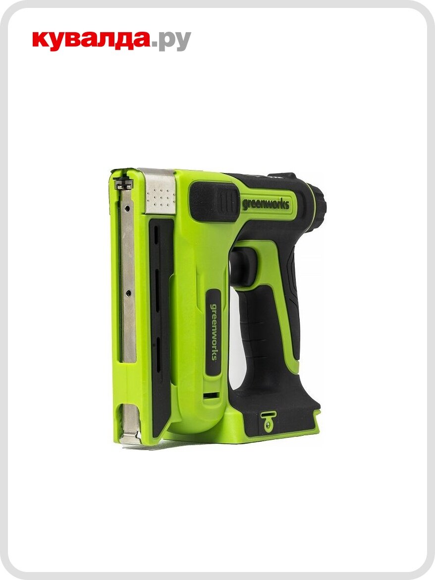 Скобозабиватель аккумуляторный GREENWORKS G24CS10 без АКБ и ЗУ