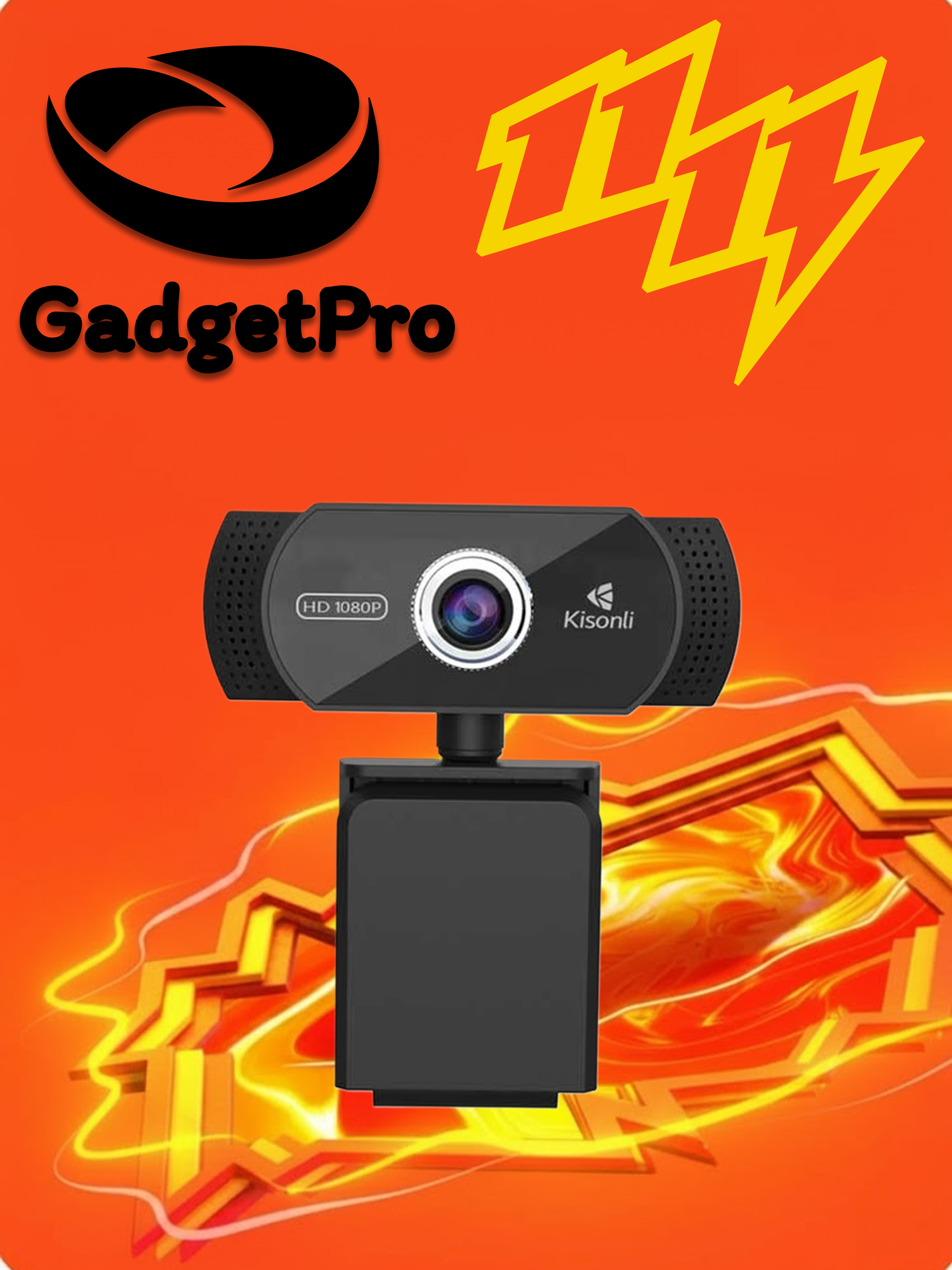 Веб-камера Kisonli PC-3 USB для компьютера и ноутбука - быстрая и надежная