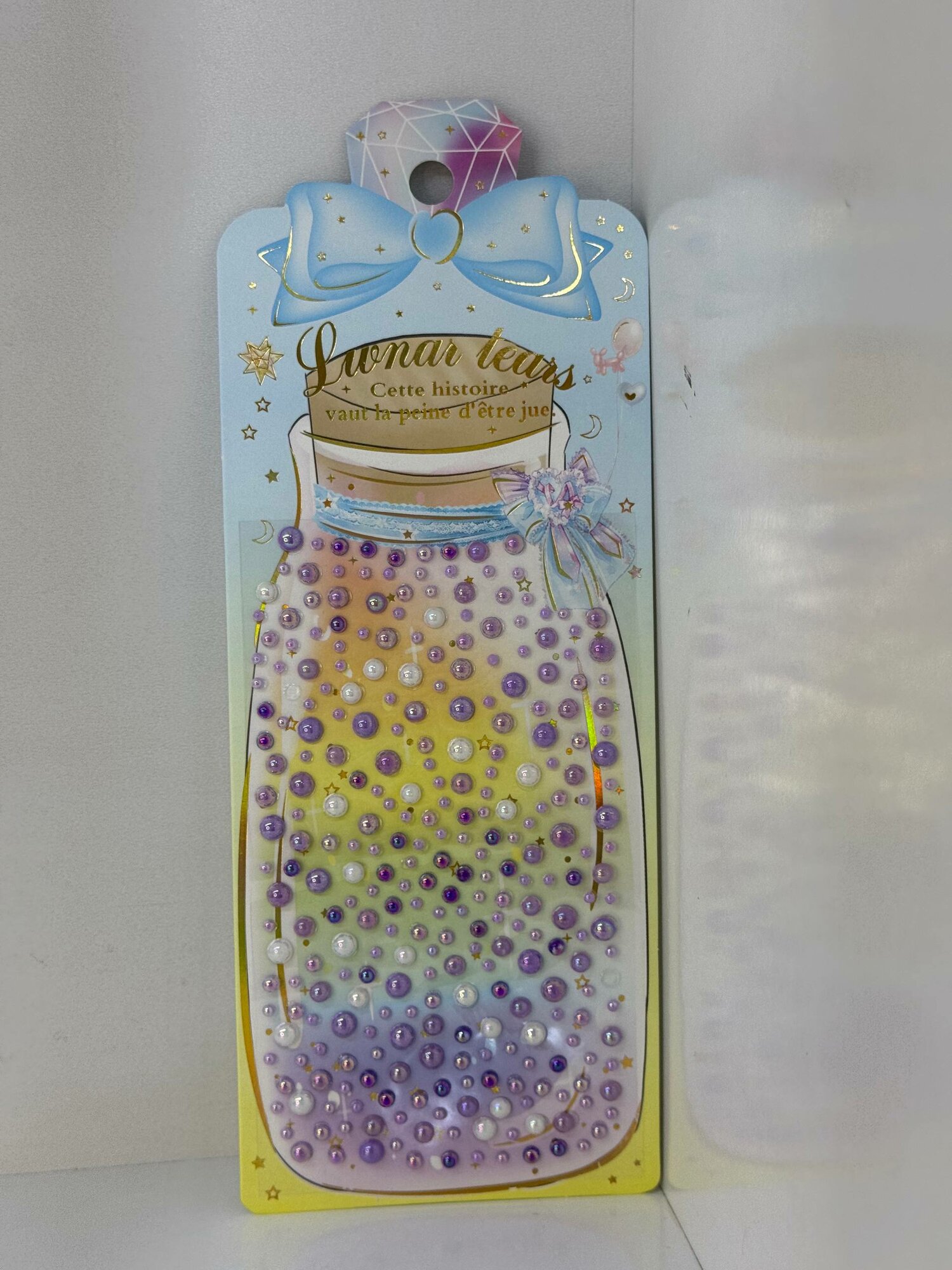 Самоклеящиеся - декоративные стразы и жемчужины «Lunar Tears»