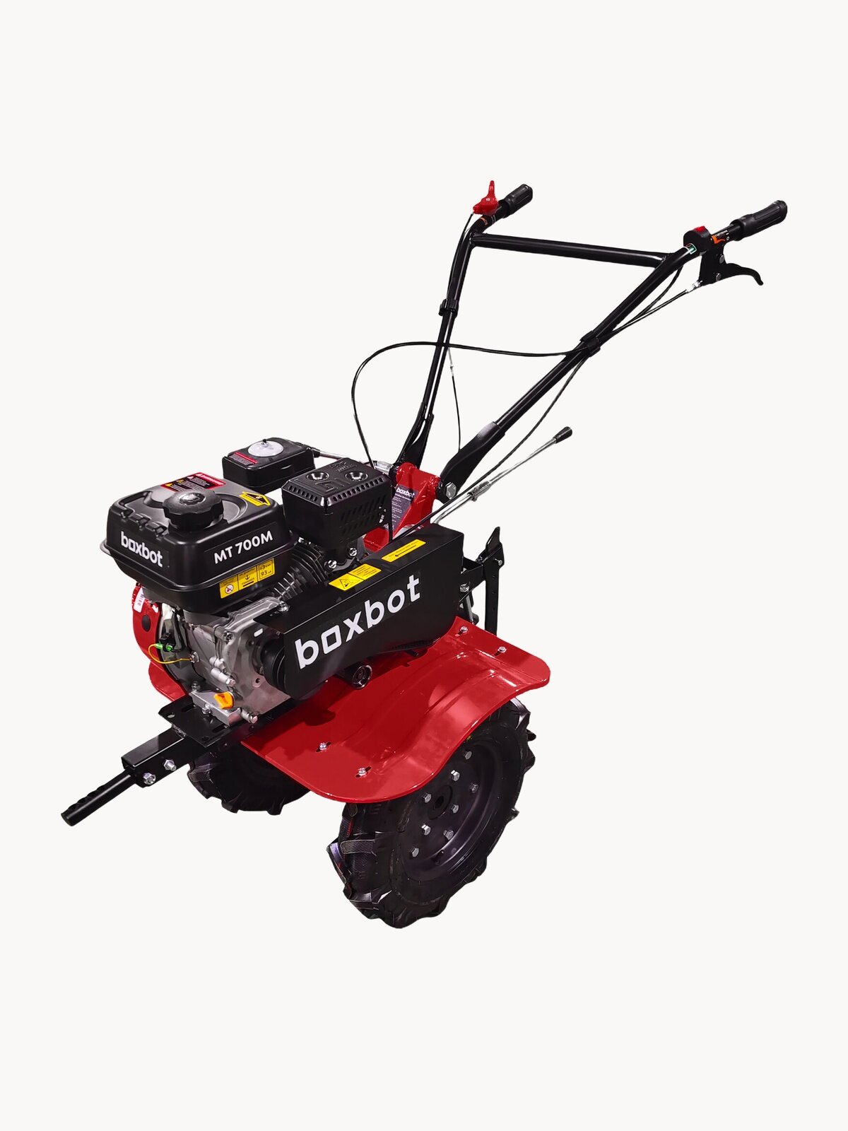 Мотоблок Boxbot, 7 л. с, колеса 4.00-10, чугунный редуктор, 2 вперед, 1 назад, задняя сцепка, MT 700М