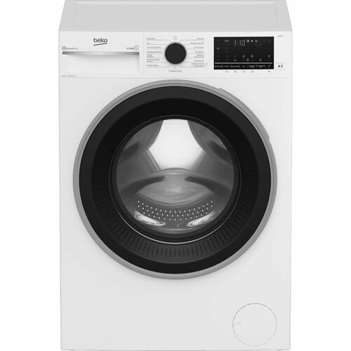 Beko B3WFR56H2W, инверторный двигатель, контроль за пеной, цифровая панель