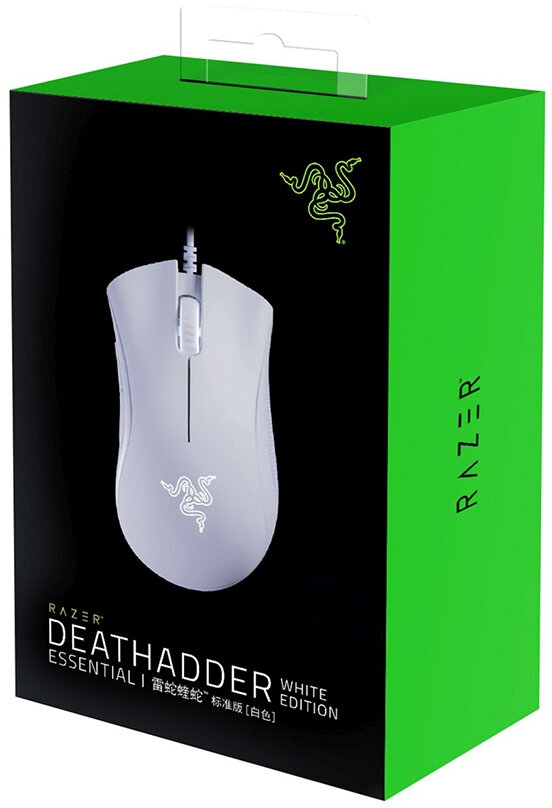 Игровая мышка RAZER DEATHADDER ESSENTIAL White