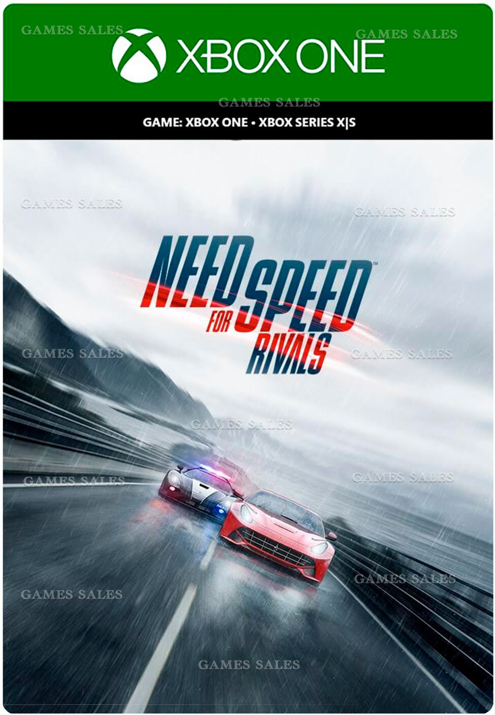 Ключ XBOX ONE и SERIES X/S Игра Need for Speed Rivals / жажда скорости соперники (русский язык)