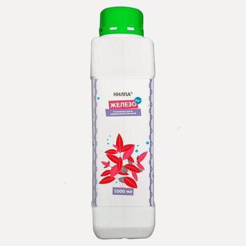 Изображение товара Удобрение для роста аквариумных растений "Железо", нилпа, 1000 мл