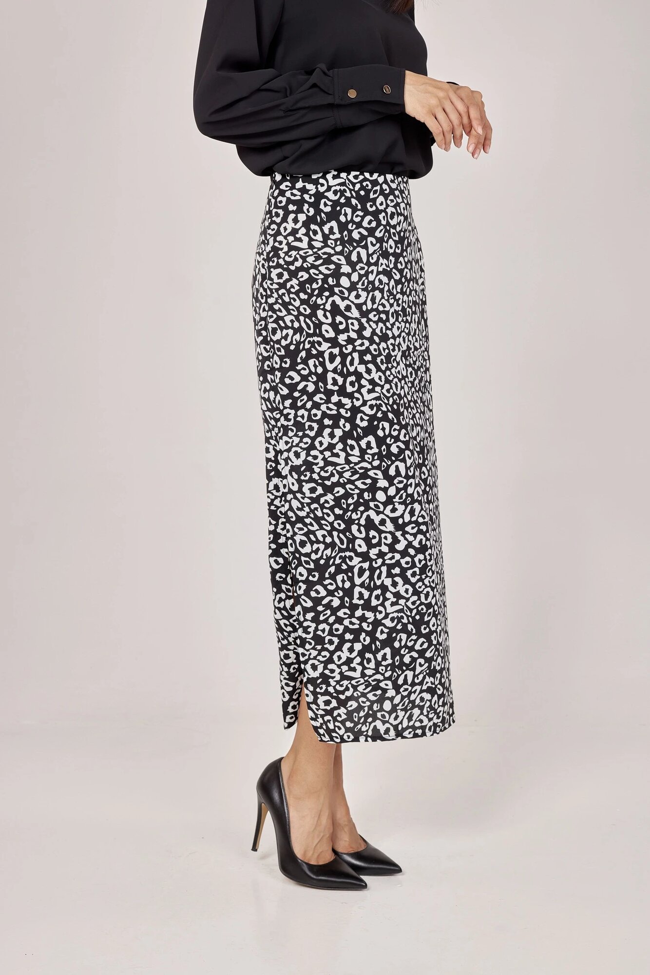 Юбка Selfie, размер M, леопардовый — фото 1