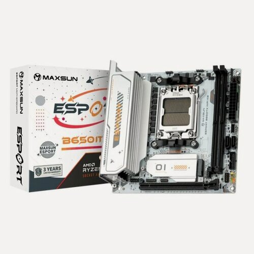 Изображение товара Материнская плата Maxsun MS-eSport B650ITX WIFI ICE (AM5, mini-ITX)