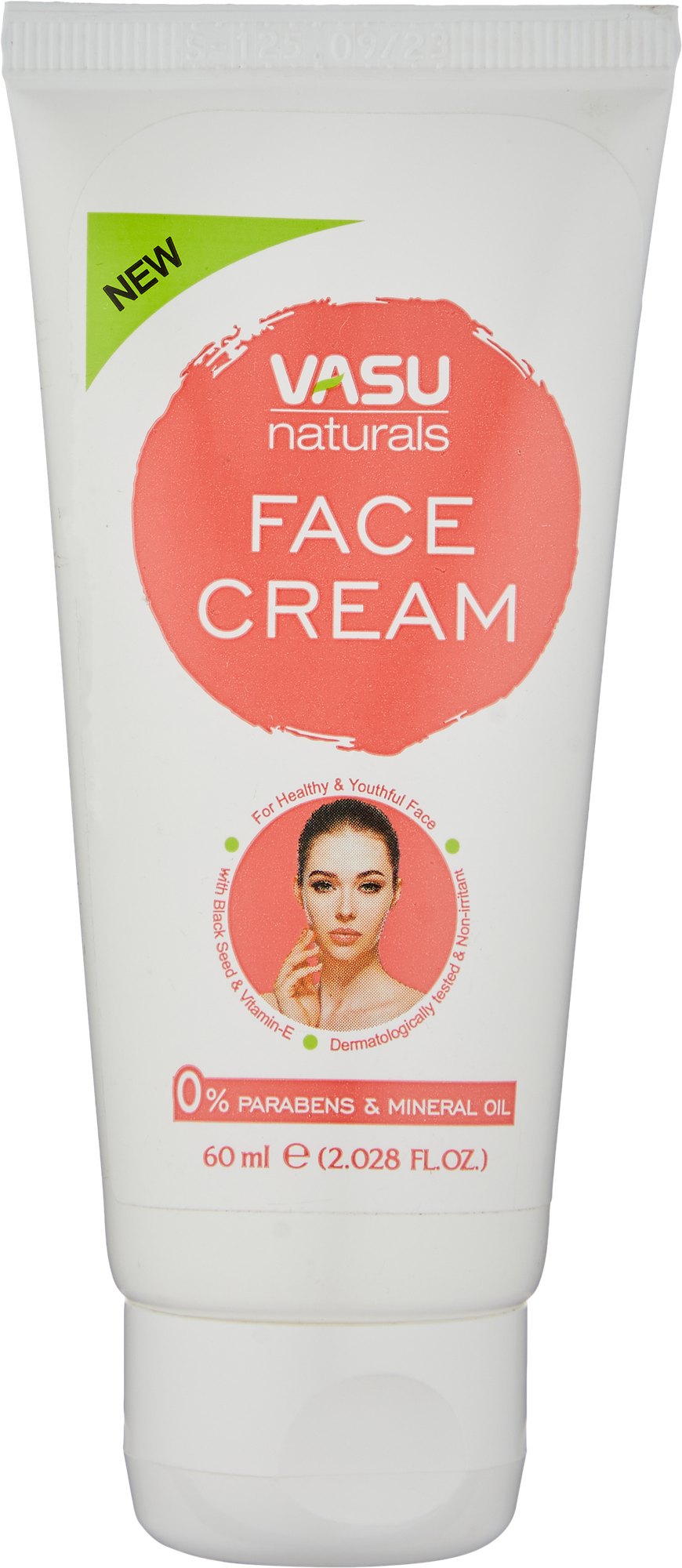 Крем для лица увлажняющий и питательный Vasu Face Cream, 60 мл