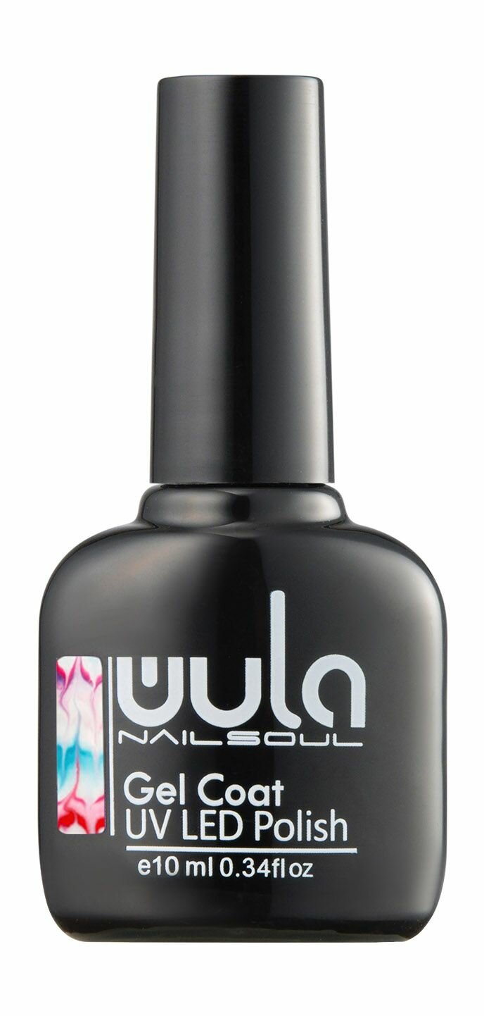 WULA NAILSOUL Гель лаковое покрытие для ногтей с эффектом растекания Waterway gel coat  10 мл