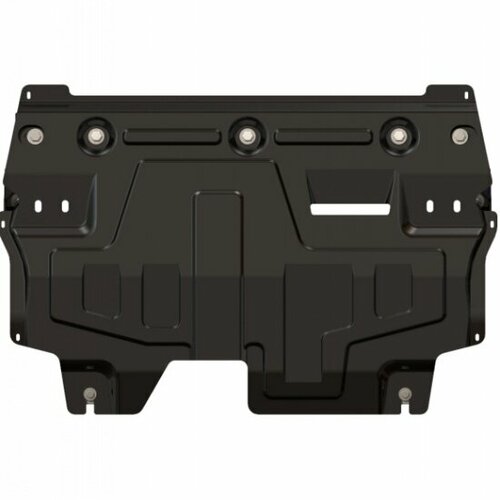 Защита картера и КПП Sheriff для VOLKSWAGEN Polo (2009-2017) сталь 1.8 мм