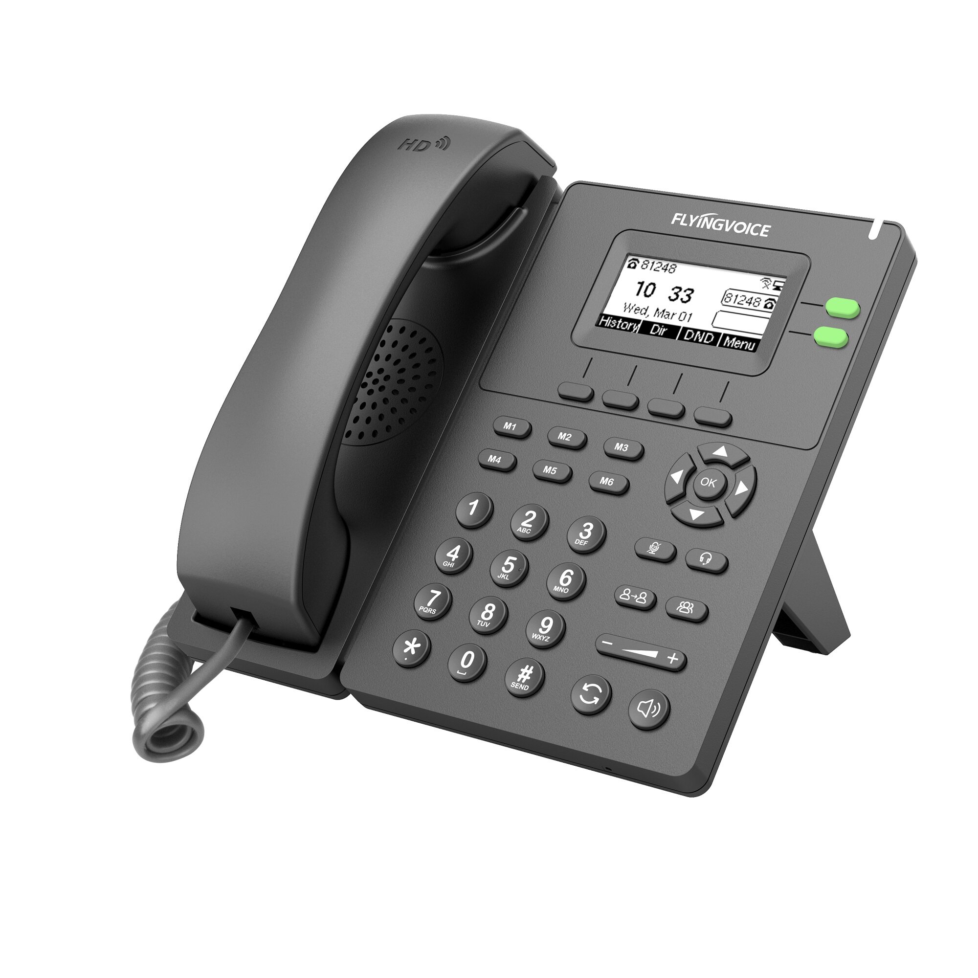 FlyingVoice Телефон IP Flyingvoice P20 серый