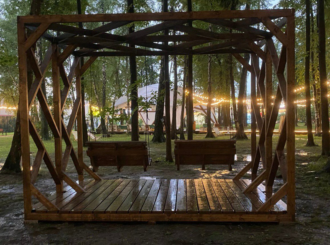 Качели  Не просто лофт   деревянные  для 4 персон  регулируемые  максимальная нагрузка 320кг