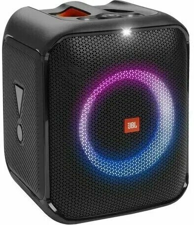 Портативная акустика JBL PartyBox Encore Essential [Bluetooth, до 6 ч, подсветка, USB, Aux, IPX4, компактный корпус] — фото 1
