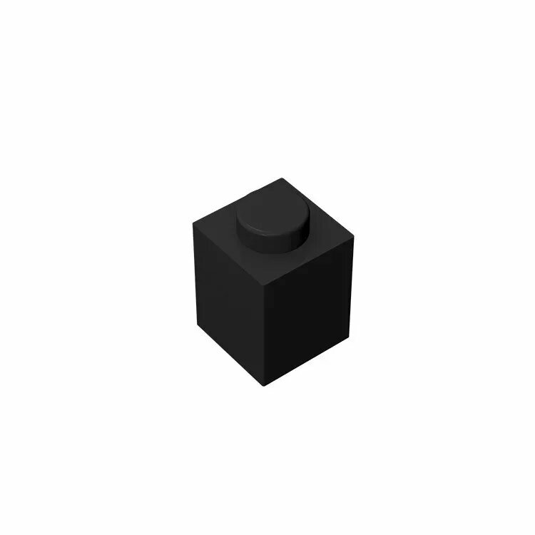 LEGO 1x1 Brick Black 080
