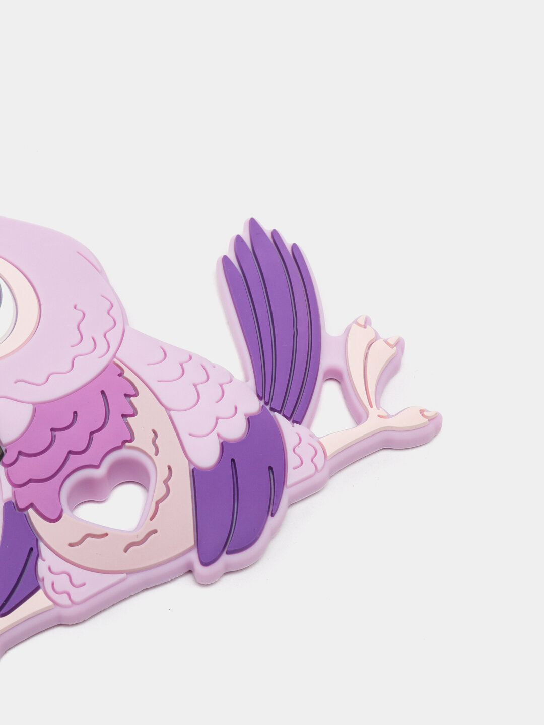 Силиконовый прорезыватель для зубов, грызунок попугай, мягкий и прочный — фото 1