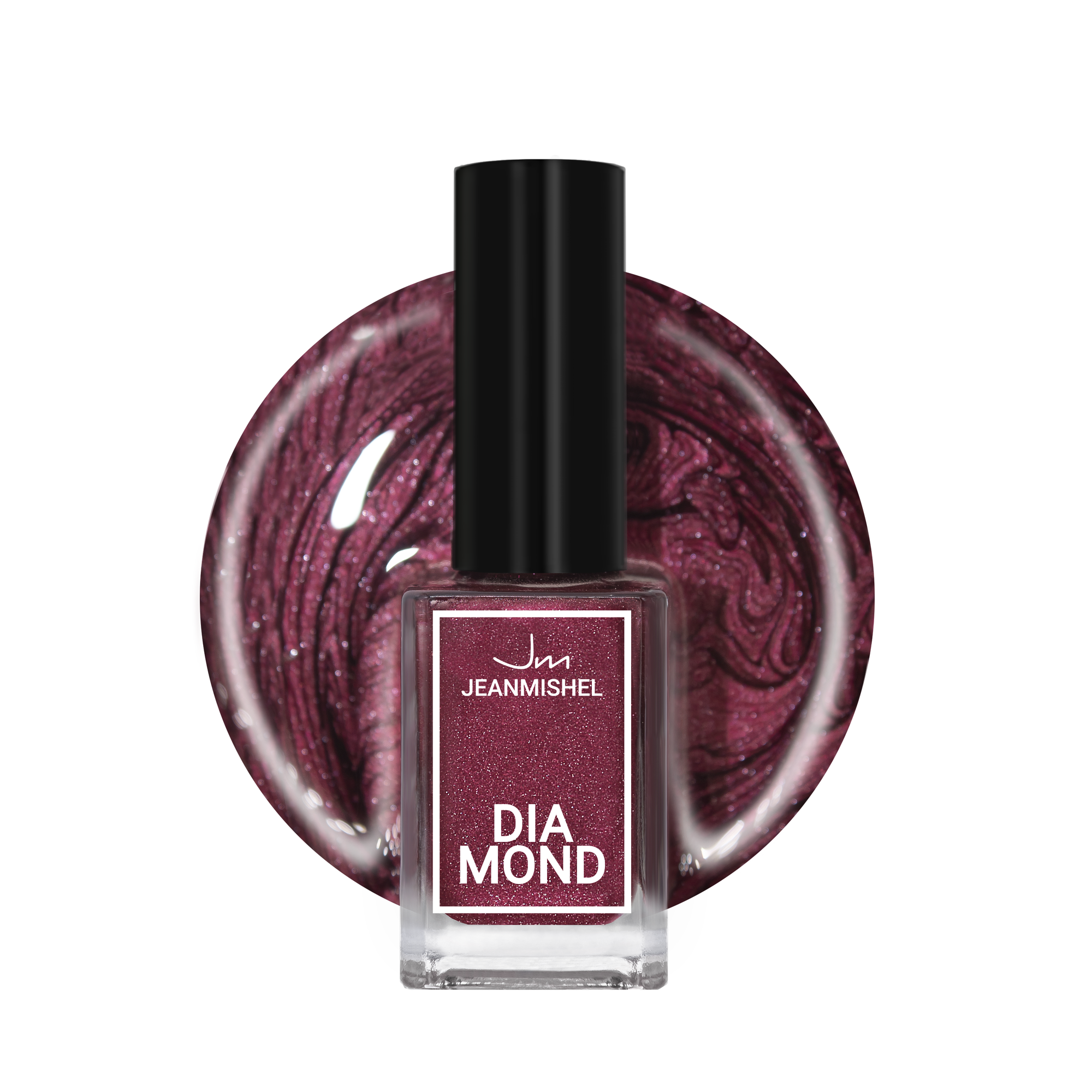 Лак для ногтей перламутровый Diamond Jeanmishel 12 мл тон 529