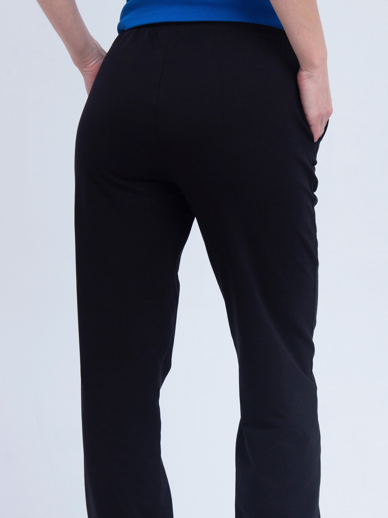 Брюки классические Frutto Rosso, размер XL, черный — фото 1