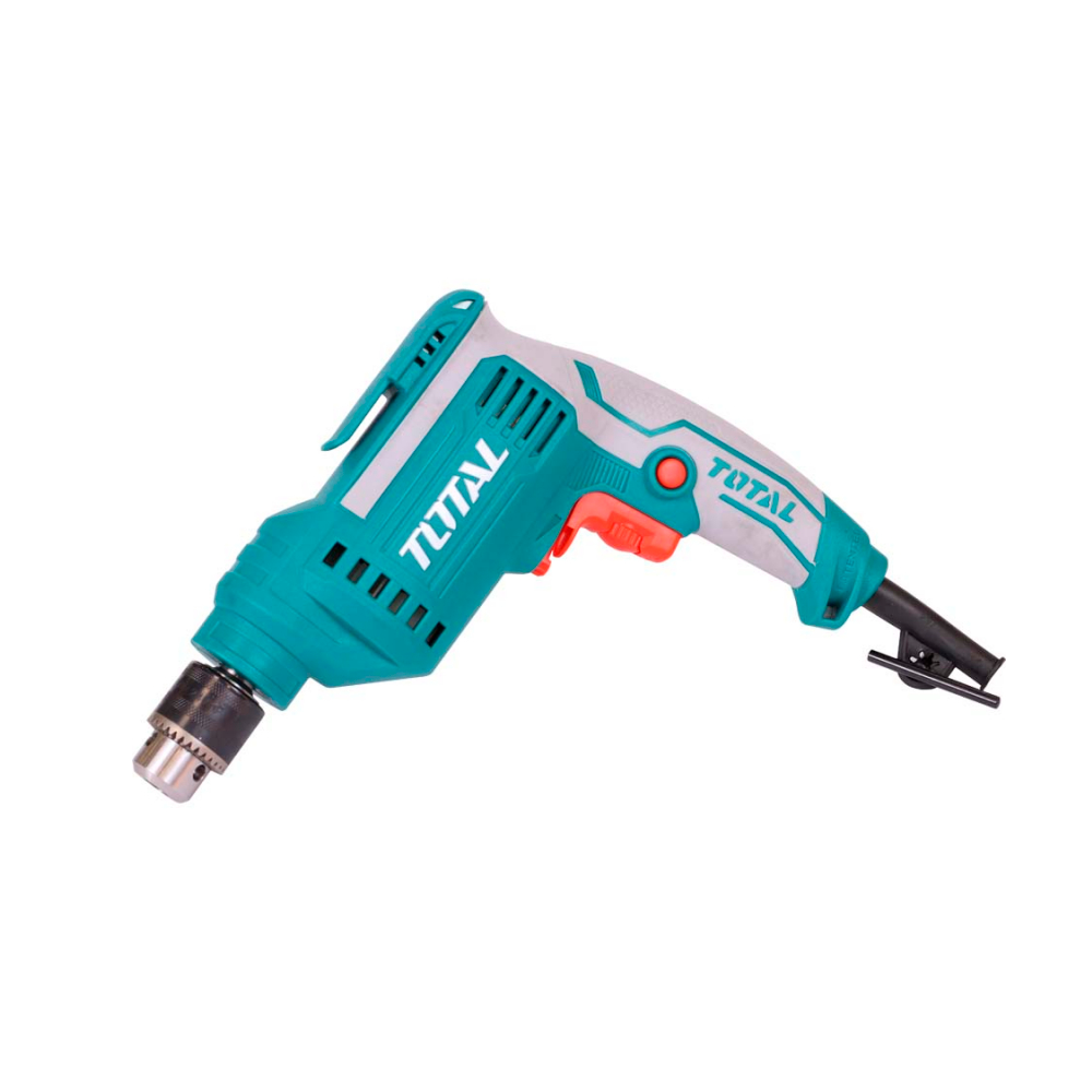Дрель-шуруповёрт TOTAL TD2051026, 500Вт, ключевой патрон, металлическая, 10мм — фото 1