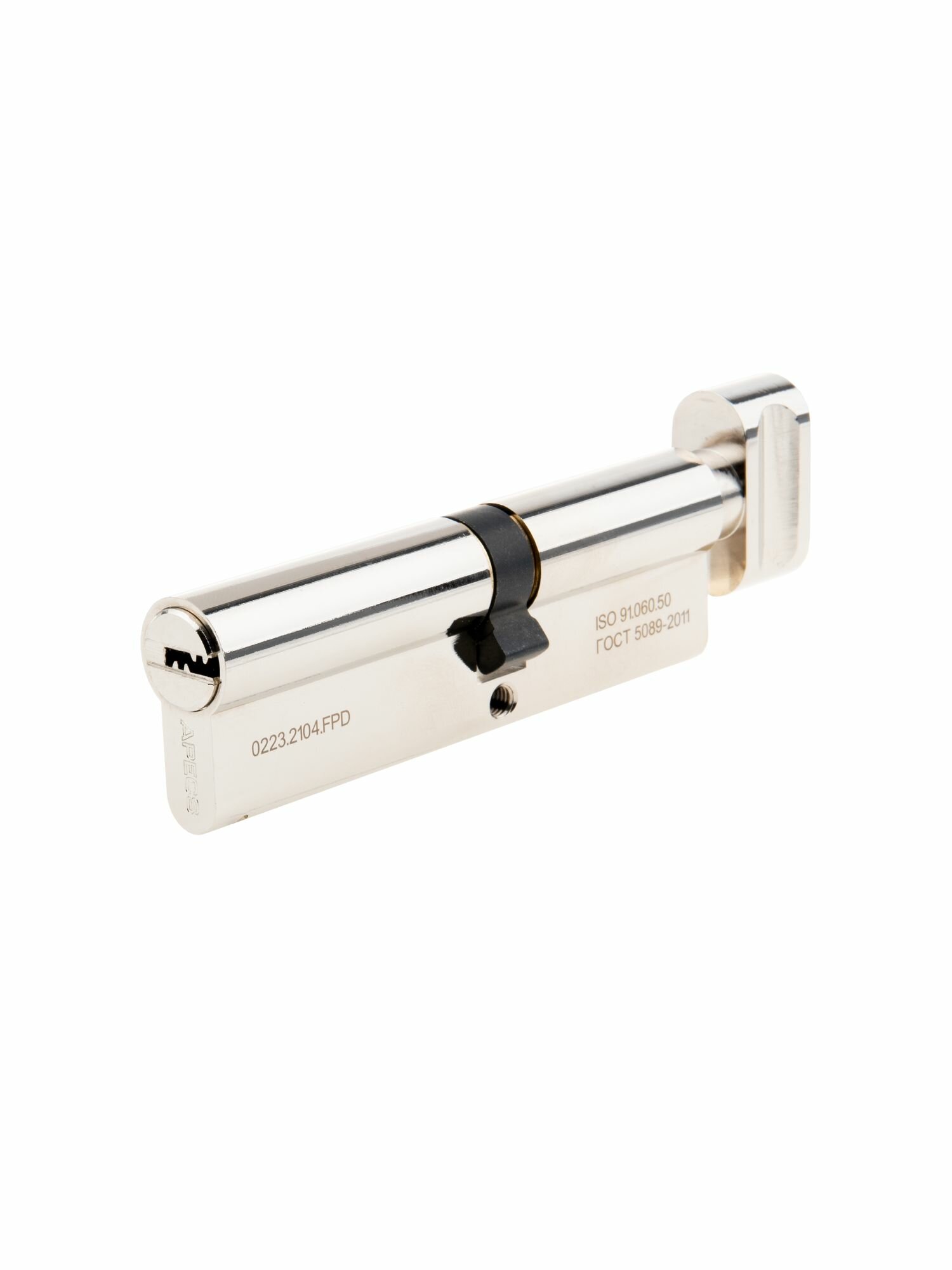 Цилиндровые механизмы Apecs Pro LM-100(45C/55)-C-NI 100 мм ключ/вертушка цвет никель